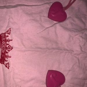 💓Pink Vintage Juicy Couture Dust Bag